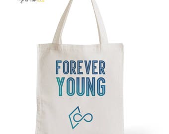 Bag Tote Bag Forever Young