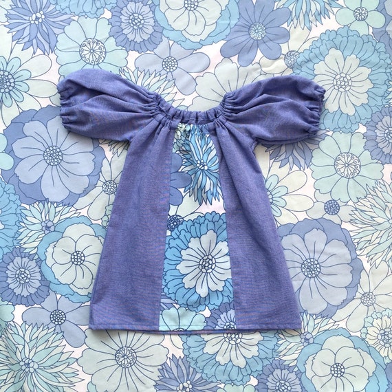 Items similar to Retro baby dress, baby peasant dress, long sleeved