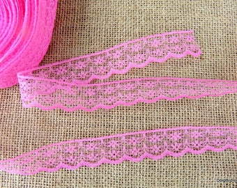 Beautiful lace rose 2 cm wide
