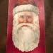Fabulous Vintage Antique Victorian Christmas box with giant santa