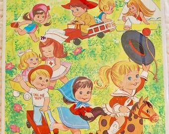 Little Kiddles Frame-Tray Puzzles Mint Whitman Circa 1966