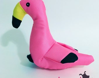 Pink Flamingo Summer Dog Rope Toy