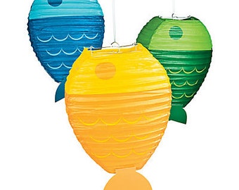 My Fishing Party Lanterns / Party decorations