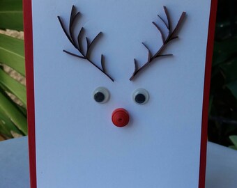 Reindeer Christmas card !!!