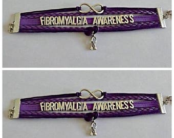 Fibromyalgia Awareness Bracelet