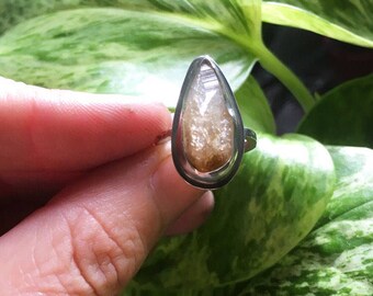 Citrine / Raw Citrine / Citrine Ring / Citrine Jewelry / Artisan Made