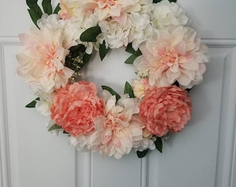Floral Spring Wreath