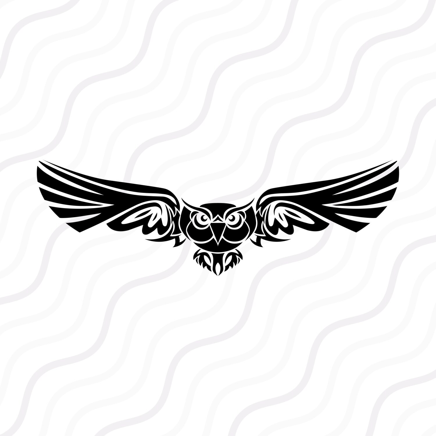 Download Owl SVG Owl Tribal Owl SVG Animal SVG Cut table