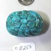 Chinese Turquoise Carved Tube Barrel Beads, Beautiful Carved Beads,Carved Beads,Turquoise Beads, Carved Turquoise Beads #253 A-E