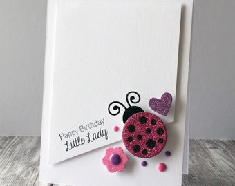 Little Ladybug Birthday Card