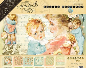 Graphic 45 "LITTLE DARLINGS" Deluxe Collector's Edition DCE Scrapbooking