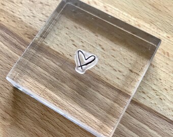 Acrylic stamping blocks // clear stamps // stamp block