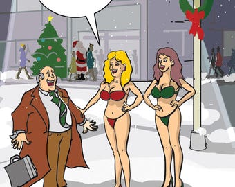 Miracle on 34th Street Adult Christmas Card - 1513