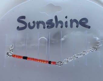 Sunshine Morse Code Bracelet
