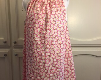Size 10 A-line Sun Dress/Drawstring Dress/Nightie/Tunic