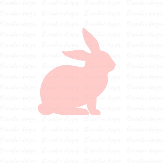 Download Bunny SVG Easter SVG Easter Bunny SVG Svg File Siilhouette