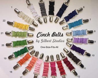 Cinch READY TO SHIP: Cinch Belt - Ladies Dress Clip - Toddler Belt - One Size Fits All