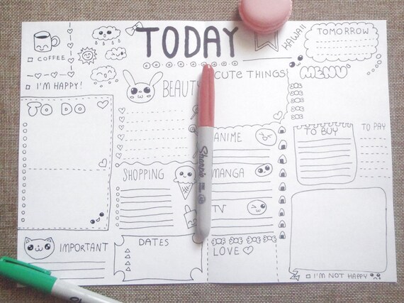 daily journal planner