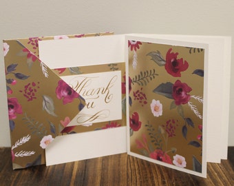 Handmade Thank You Cards