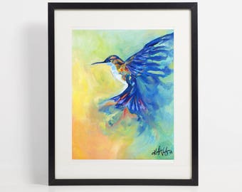 Hummingbird Art Print