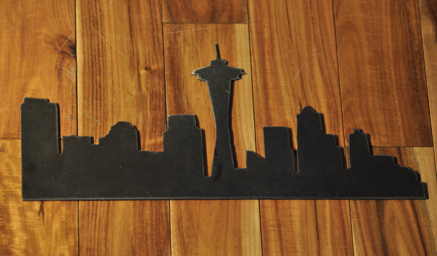 Metal Wall Art Seattle Skyline