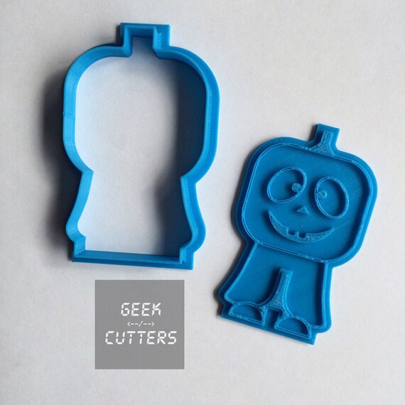 Cute Pumpkin Cookie Cutter - Halloween - *Dishwasher safe option* - 3D Printed
