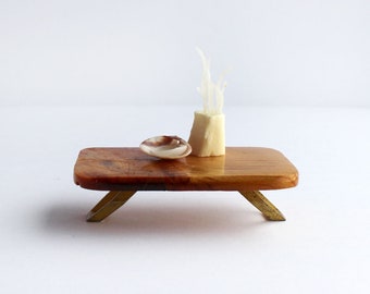Petite Pine Table - Modern Miniature