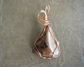 Mahogany Obsidian Pendant