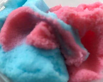 SLIME Sour Blue Raspberry Cherry Italian Ice Cloud Slime. Sooo Satisfying!