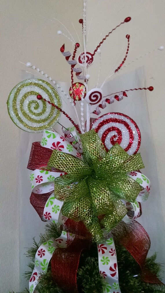 Extra Large Tree Topper Christmas Tree Topper Bow