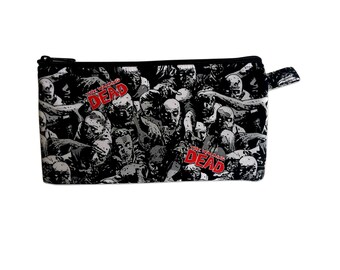 Walking Dead Pencil Pouch // The Walking Dead // Walkers // Zombie