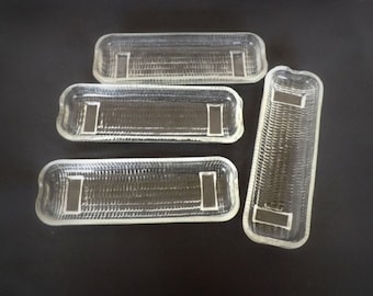 Vintage Corn on The Cob, Glass Corn Holders, Serving Dishes, Serving Utensils, Glass Dishes, Vintage Dishes, Corn on the Cob Dishes