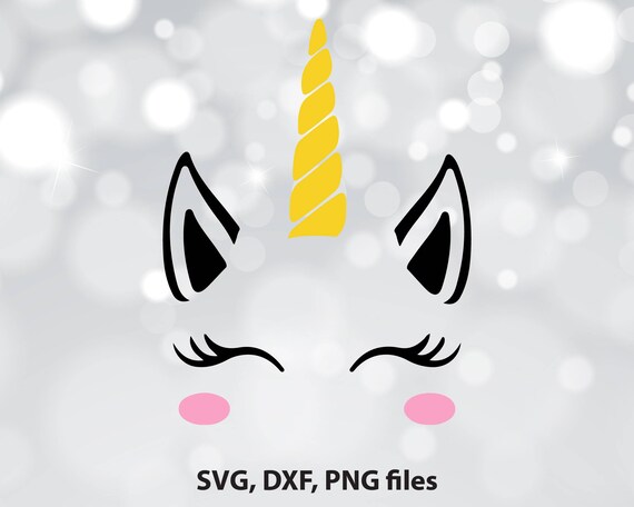 Download Unicorn SVG Unicorn head Svg Eyelashes svg Unicorn Face