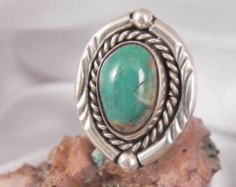 Native American Turquoise Sterling Silver Ring
