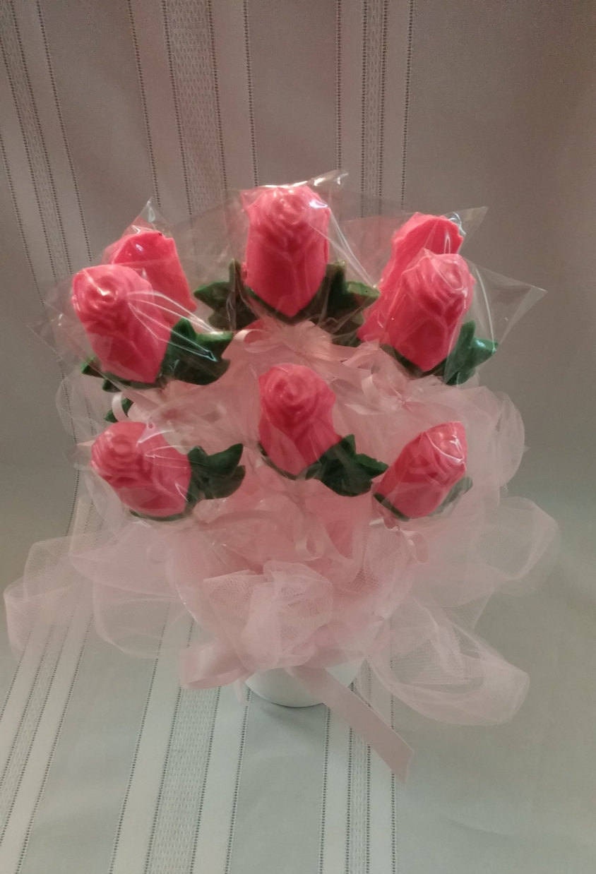 Bouquet of 1 Dozen Chocolate Roses