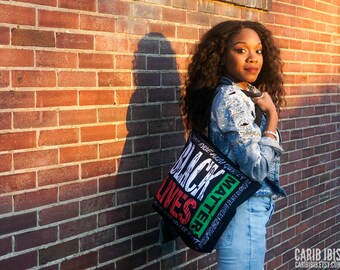 Black Lives Matter Tote - BlackLivesMatter Tote - Black Lives Matter Bag - BlackLivesMatter Bag - Tote Bag - Shopping Bag - 2 color options