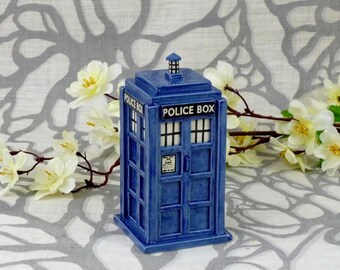 Made To Order: TARDIS Ceramic Miniature