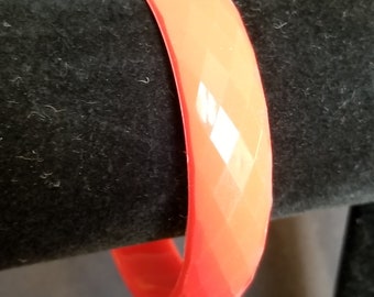 Bracelet- 1960's red bangle