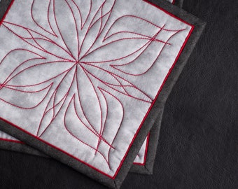 Quilted pot holders, Quilted hot pads