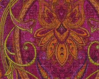 ART FABRIC - Jinny Beyer, Rajasthan, tapestry, purple, multi, see coordinates