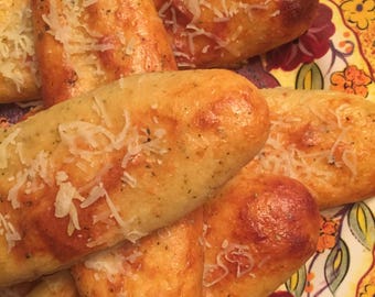 Keto 7 Cheese Italian Herb Breadsticks