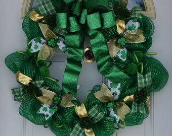 Large St. Patrick's Day Wreath
