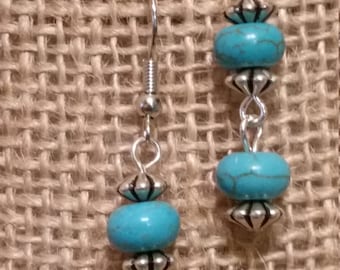 SALE - SALE - Turquoise Earrings, Turquoise Jewelry, Western Earrings, Western Jewelry, Earrings