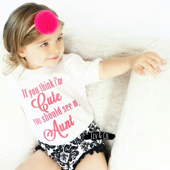 cute aunt shirts for babies