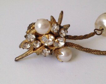 Vintage Miriam Haskell Earring
