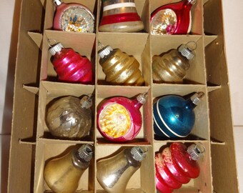 Christmas ornaments vintage