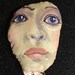 handmade doll face PAINTED supplies supply small craft parts body head DIY fabric stuffed girl woman child