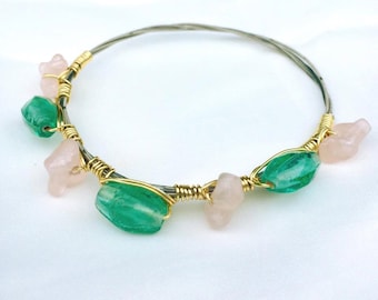 Guitar String Bangle Bracelet
