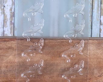 Alligator Chocolate Mold, Alligator Candy Molds, Reptile Candy Molds, Chocolate Candy Molds, Candy Moulds, Alligator Chocolate Moulds