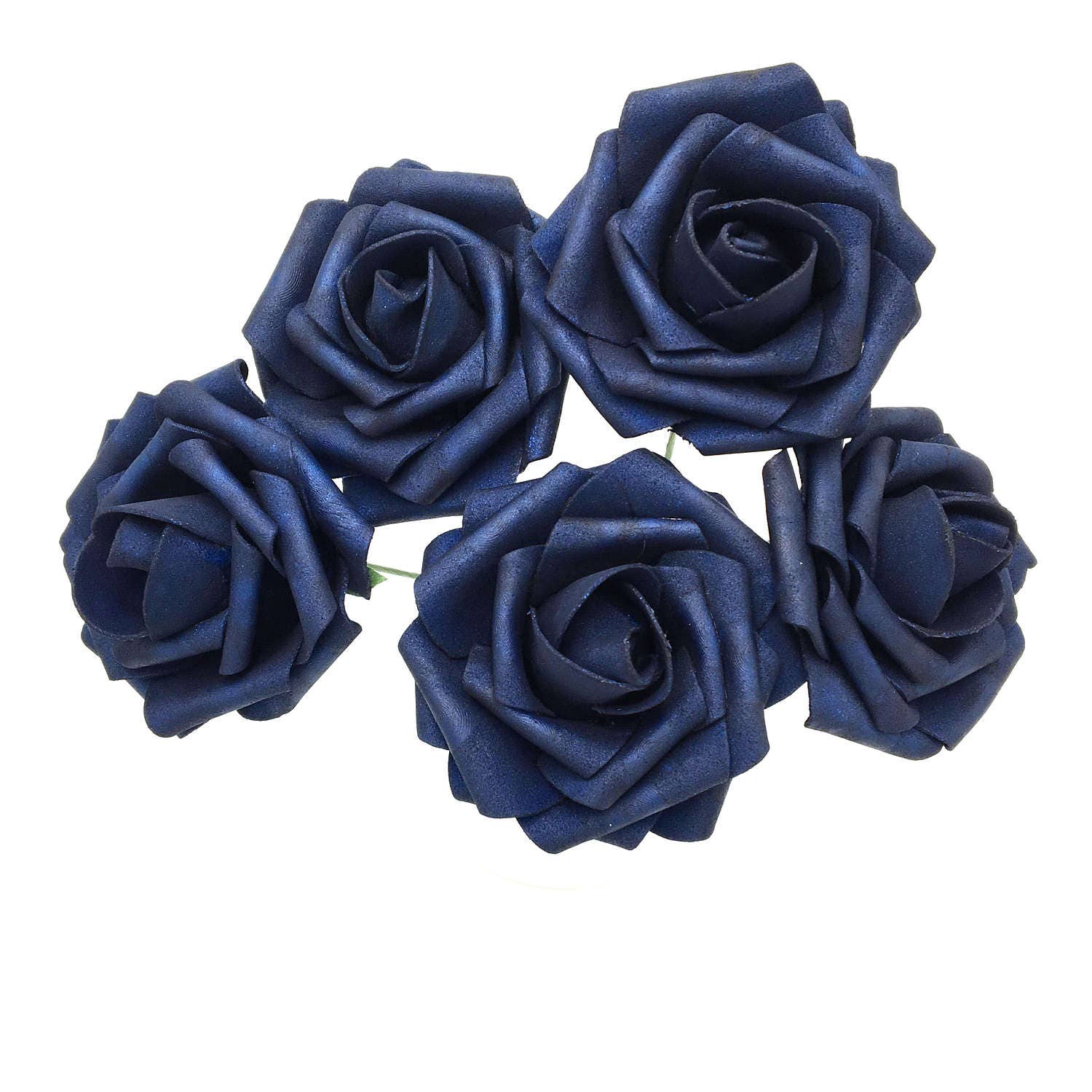 Navy Blue Wedding Flowers Navy Blue Roses Artificial Foam Rose